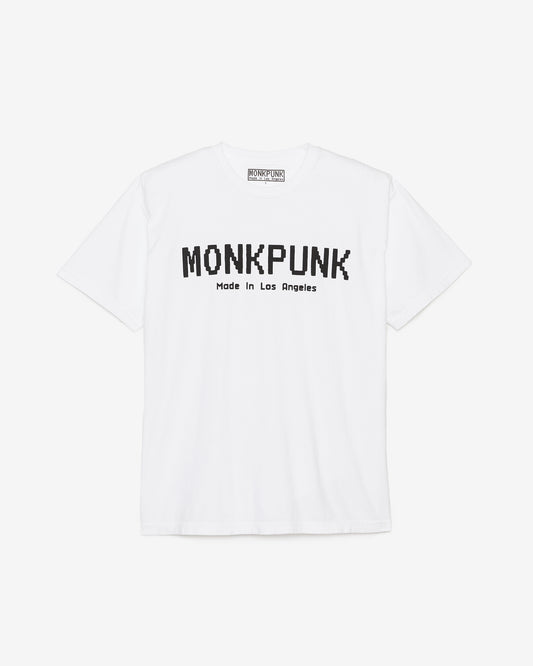 MONKPUNK TEE (WHITE)