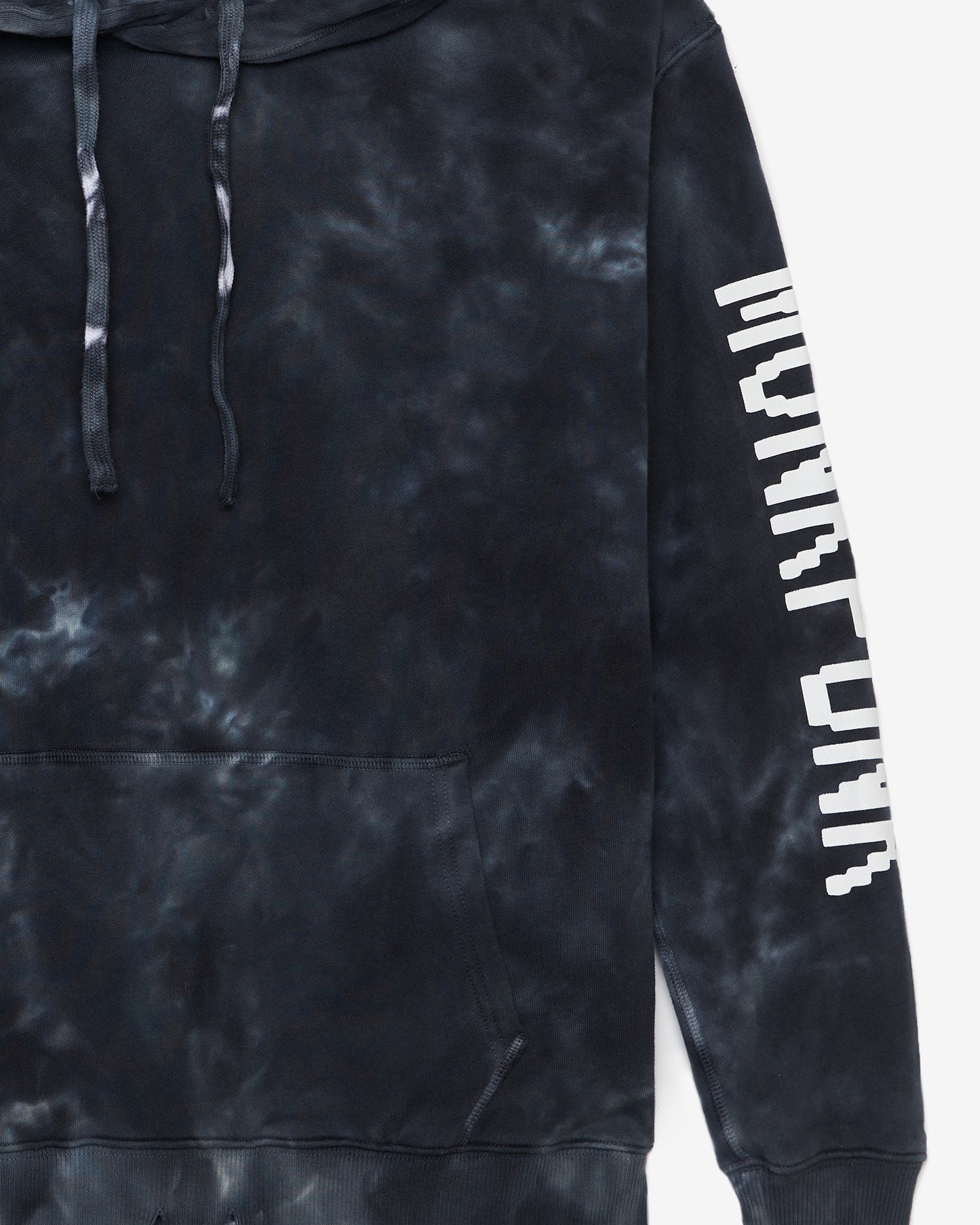 TYE-DYE HOODIE (CHARCOAL)