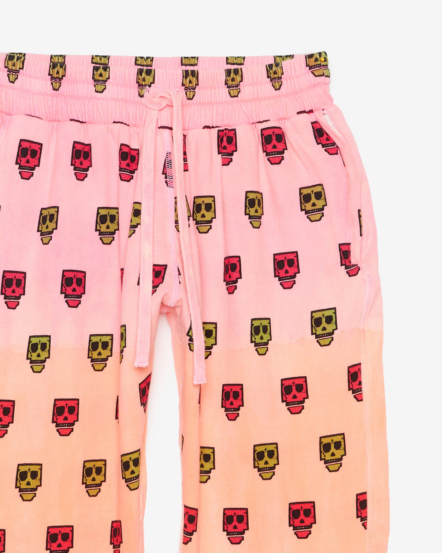 SKULLY OMBRE SWEATPANTS (NEON)
